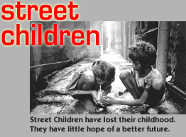 Street children , Jaipur, India